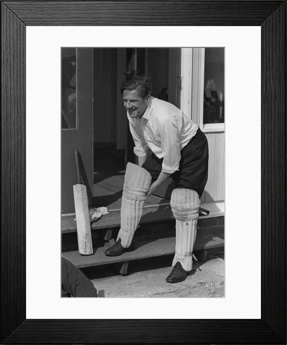 Framed Print : TUC Conference at Blackpool Victor Feather taking pary in a friendly game of cricket Framed Print : TUC Conference at Blackpool Victor Feather taking pary in a friendly game of cricket