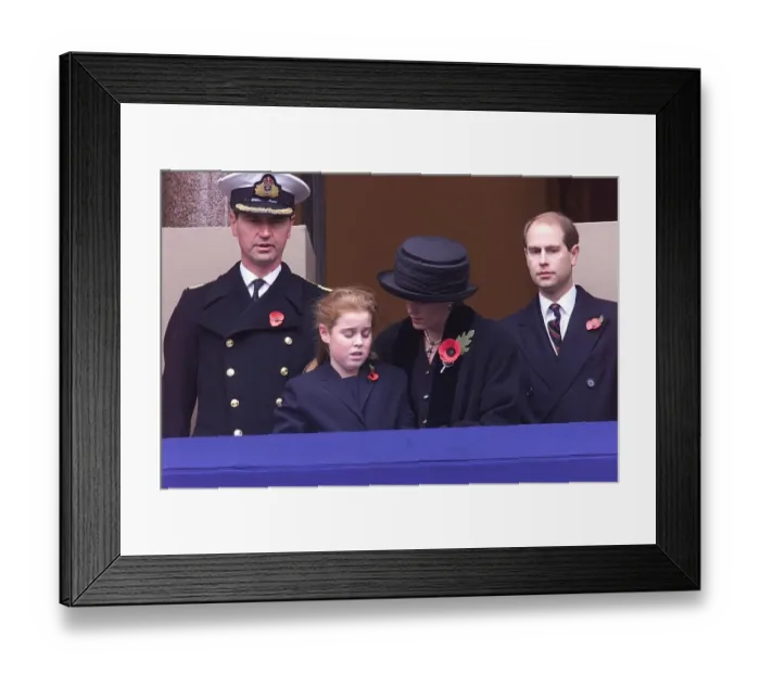 Framed Print : Princess Beatrice being helped by Sophie Rhys Jones, Earl of Wessex after she passed out Framed Print : Princess Beatrice being helped by Sophie Rhys Jones, Earl of Wessex after she passed out