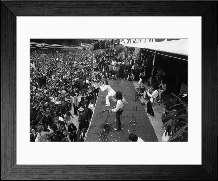 Framed Print : Rolling Stones concert in Hyde Park, London 5th July 1969 Framed Print : Rolling Stones concert in Hyde Park, London 5th July 1969