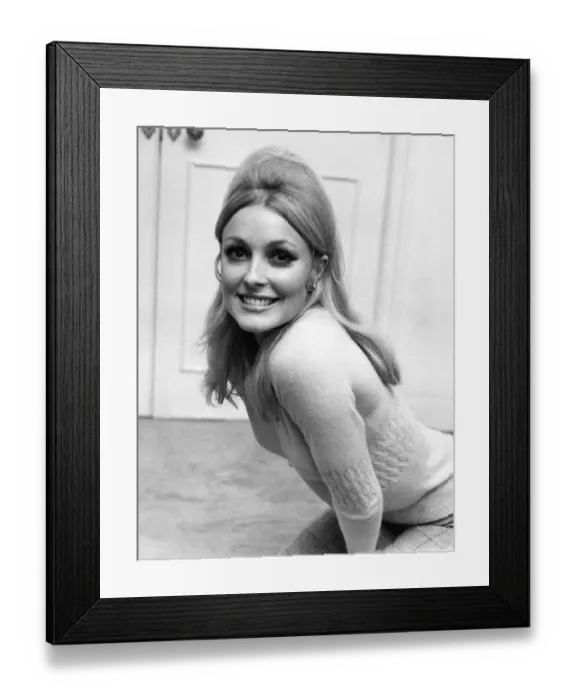 Framed Print : Sharon Tate, American actress, Friday 17th September 1965
