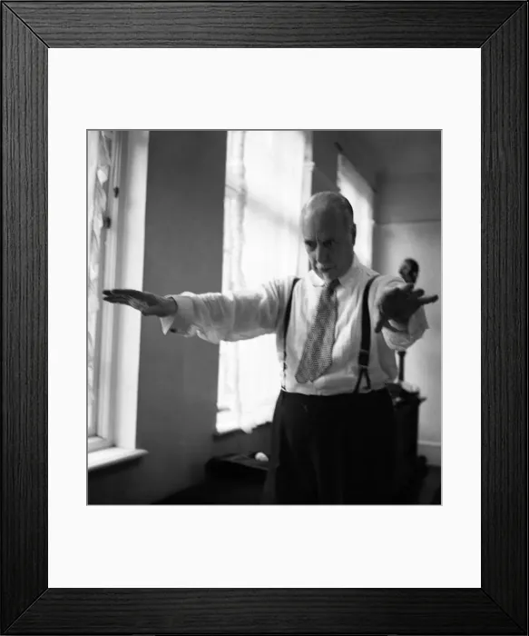 Framed Print : Conductor Sir Thomas Beecham September 1947 O9448-001 Framed Print : Conductor Sir Thomas Beecham September 1947 O9448-001
