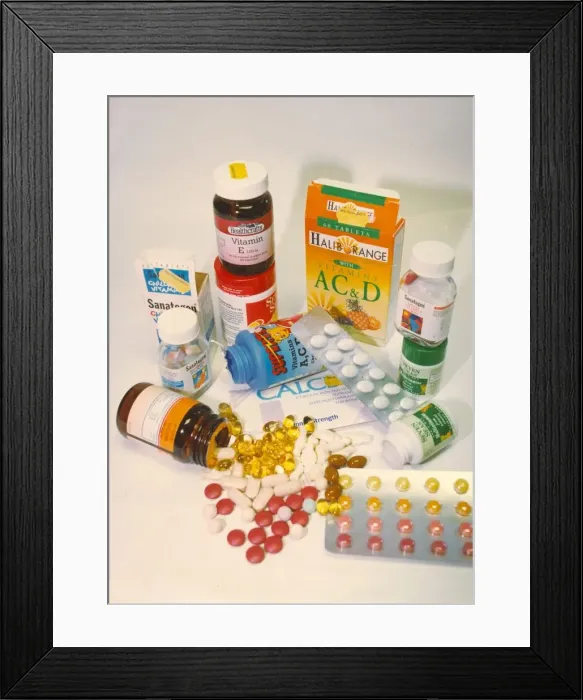 Framed Print : Pills, pills and more pills