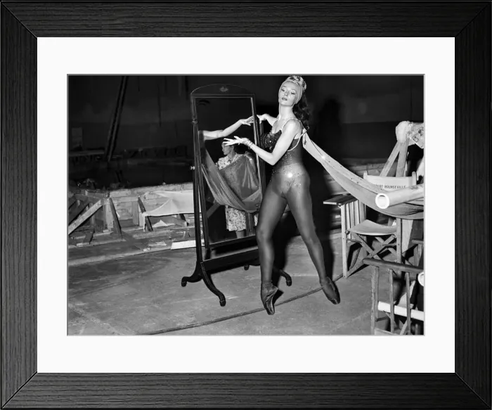Framed Print : French Ballet in Tales of Hoffman at Shepperton Studios Ludmilla Tcherina Framed Print : French Ballet in Tales of Hoffman at Shepperton Studios Ludmilla Tcherina