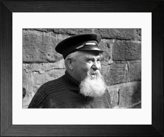 Framed Print : General Scenes of Yorkshire Villages and their residents August 1936 Taken by Humphrey