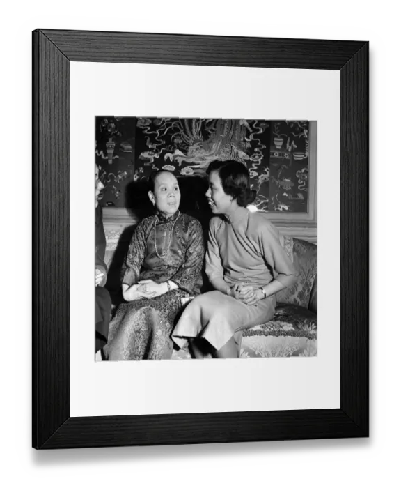 Framed Print : Dr. Cheng Tien Lsi, Chinese Ambassador in London with his wife Framed Print : Dr. Cheng Tien Lsi, Chinese Ambassador in London with his wife