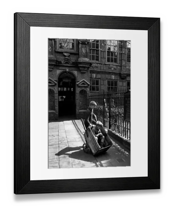 Framed Print : General Scenes and Craftsmen in and around Yorkshire taken by photographer Humphrey