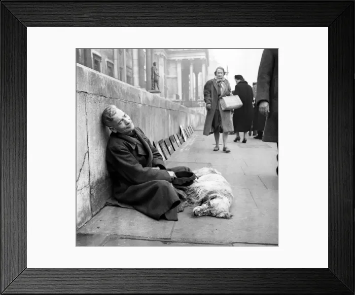 Framed Print : Bosom pals, one from Hounslow, the other with an address in Londons west End Framed Print : Bosom pals, one from Hounslow, the other with an address in Londons west End
