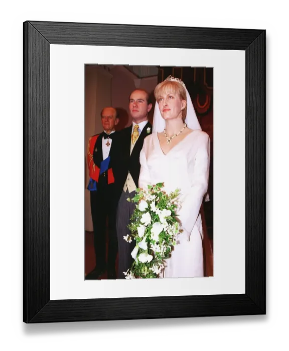 Framed Print : Madam Tussauds Maxworks June 1999 Prince Edward Earl of Wessex Sophie Rhys Framed Print : Madam Tussauds Maxworks June 1999 Prince Edward Earl of Wessex Sophie Rhys