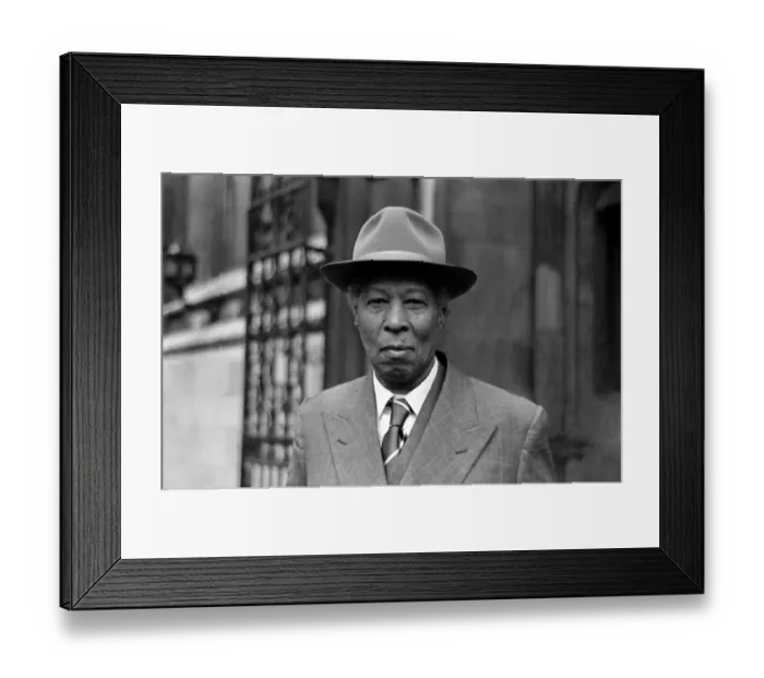 Framed Print : Peter C. Mekay, Known as Prince Honolulu, granted a divorce. January 1953 D560-001 Framed Print : Peter C. Mekay, Known as Prince Honolulu, granted a divorce. January 1953 D560-001
