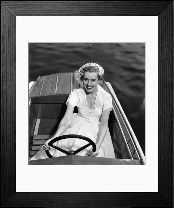 Framed Print : Miss Sheila Handsley age. 18 King Road Brighton who has been chosen from 500 Competitors Framed Print : Miss Sheila Handsley age. 18 King Road Brighton who has been chosen from 500 Competitors