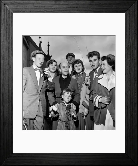 Framed Print : Norway Independence Day. Students Having an all night first footing party