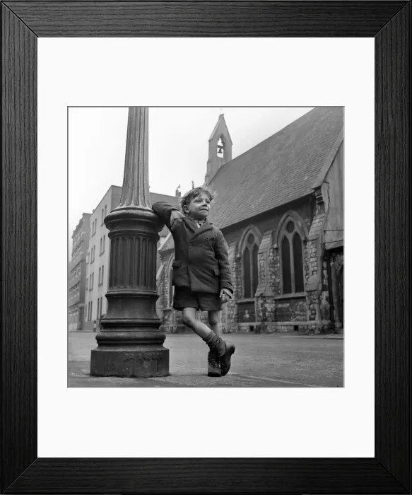 Framed Print : Tony Taylor as Oliver Twist. January 1953 D511 Framed Print : Tony Taylor as Oliver Twist. January 1953 D511