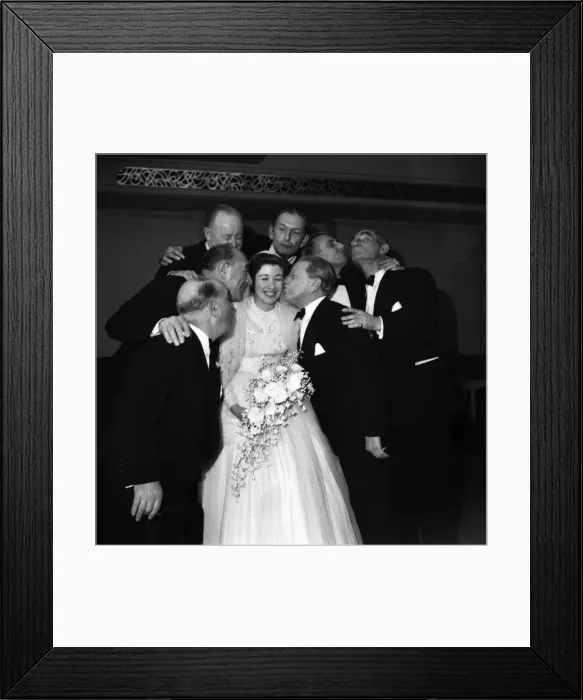 Framed Print : The Crazy Gang, comedians Arthur English and Monsewer