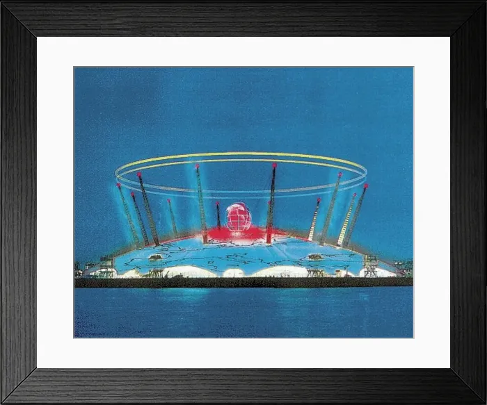  : Millennium Dome laser show 1999