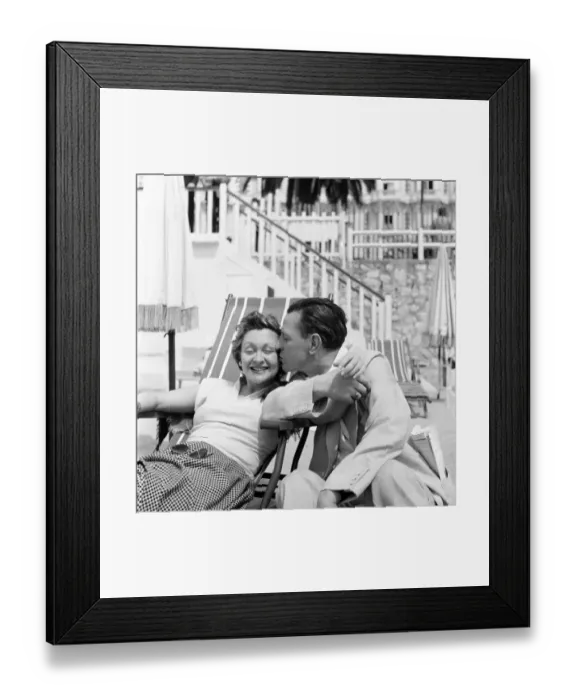 Framed Print : Cannes Film Festival April 1953. Actor Dick Richards. D3118-045 Framed Print : Cannes Film Festival April 1953. Actor Dick Richards. D3118-045