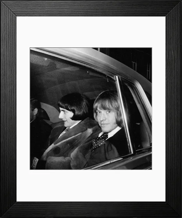 Framed Print : Rolling Stones Guitarist Brian Jones appeared with Prince Stanilas Klossowski de Rowla Framed Print : Rolling Stones Guitarist Brian Jones appeared with Prince Stanilas Klossowski de Rowla