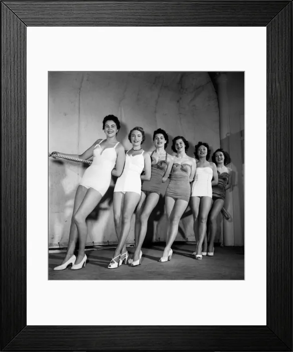 Framed Print : Holiday Princess Patricia Butten. February 1953 D866-001 Framed Print : Holiday Princess Patricia Butten. February 1953 D866-001