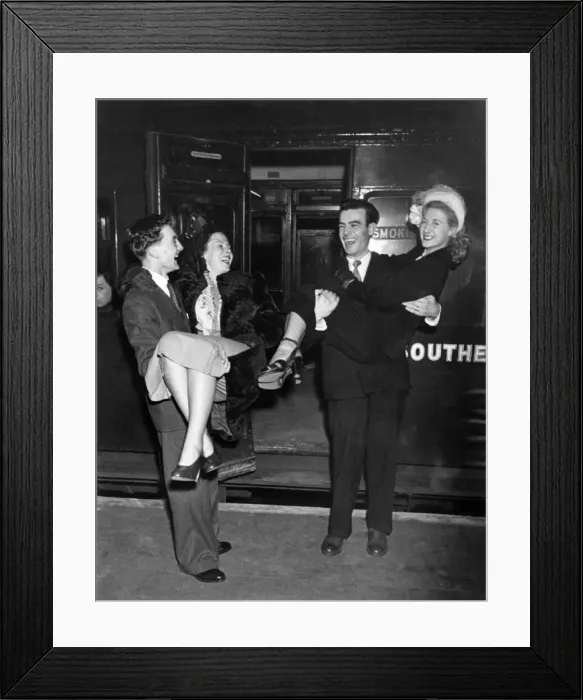 Framed Print : After you over the carriage thresold'say Dick and Maura left to Ken Framed Print : After you over the carriage thresold'say Dick and Maura left to Ken