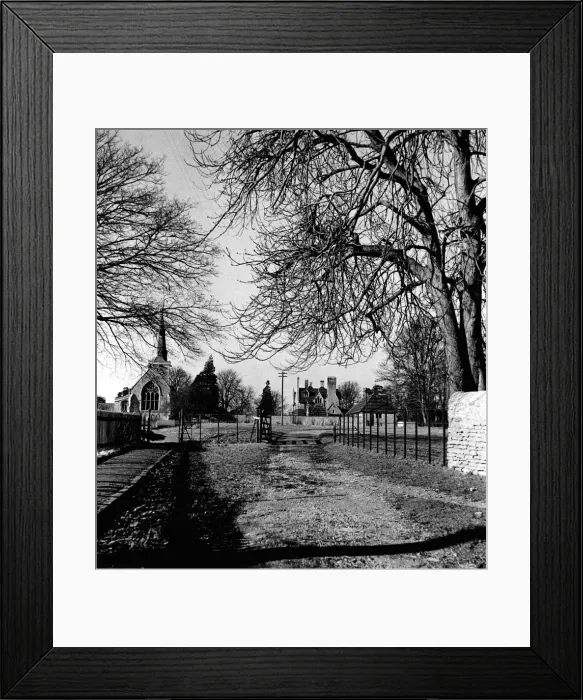 Framed Print : The Church of St. James, the register of which dates back to 1678 Framed Print : The Church of St. James, the register of which dates back to 1678
