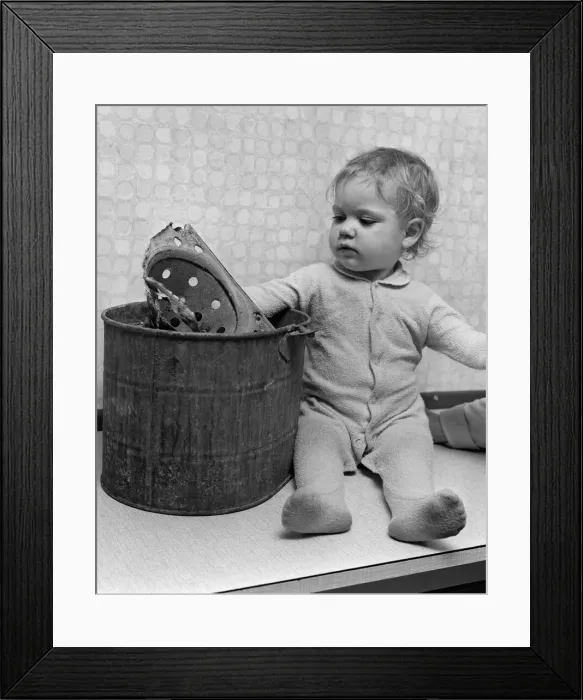 Framed Print : Shirley Ann Silcock got her head stuck in a mop bucket Framed Print : Shirley Ann Silcock got her head stuck in a mop bucket