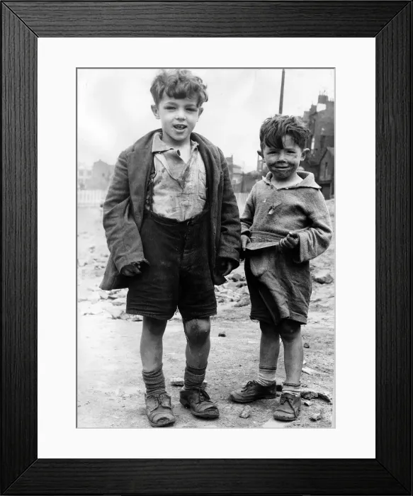 Framed Print : Children Playing July 1954 Adventure playground Liverpool Framed Print : Children Playing July 1954 Adventure playground Liverpool