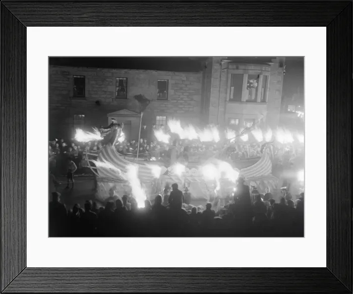 Framed Print : Up-Helly-Aa festival at Lerwick, Shetlands SP 4 / 2 / 1951 B604 / 1 Framed Print : Up-Helly-Aa festival at Lerwick, Shetlands SP 4 / 2 / 1951 B604 / 1