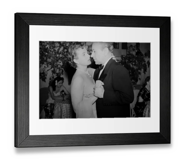 Framed Print : Film George raft and Coleen gray in tango scene from film I Framed Print : Film George raft and Coleen gray in tango scene from film I