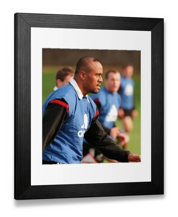 Framed Print : Jonah Lomu New Zealand rugby player 19th October 1999 World Cup squad training Framed Print : Jonah Lomu New Zealand rugby player 19th October 1999 World Cup squad training