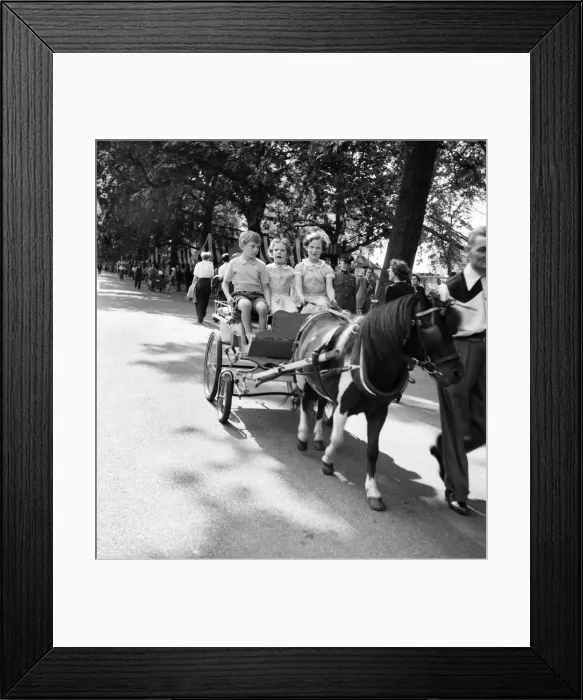 Framed Print : Danish Princesses with Miss Mary North and Prince Richard of Gloucester Framed Print : Danish Princesses with Miss Mary North and Prince Richard of Gloucester