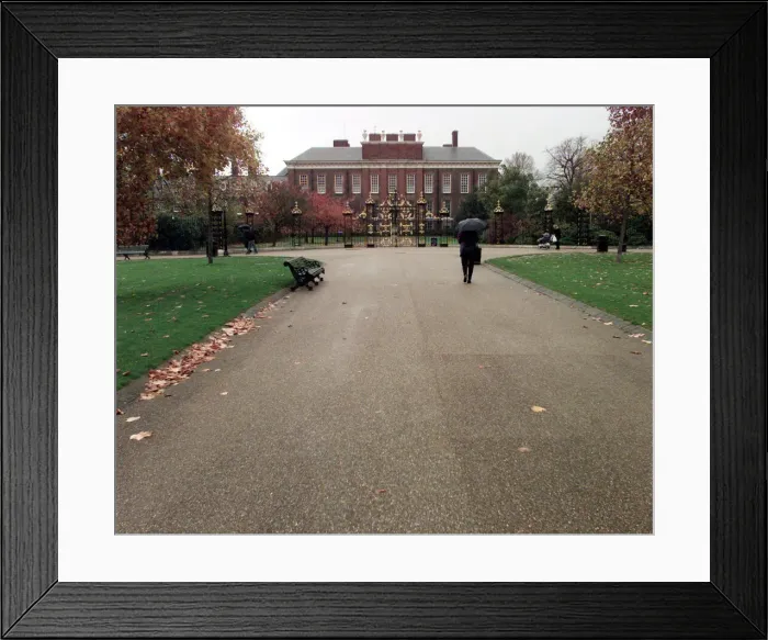 Framed Print : Kensington Palace November 1998 the former home of the late Princess Diana Framed Print : Kensington Palace November 1998 the former home of the late Princess Diana