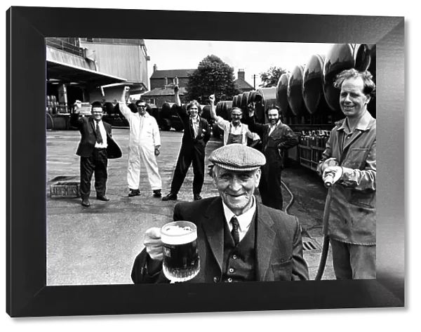 Mines a pint August 1973 Reuban Palmer is a man with a mighty thirst