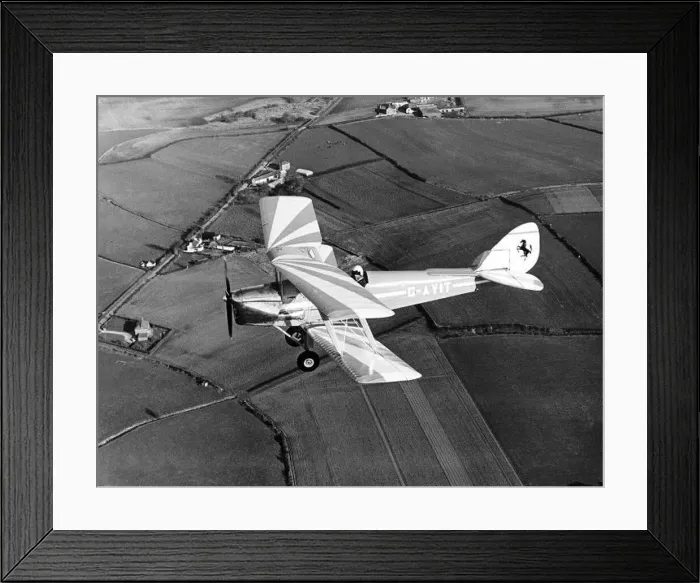  : Aircraft DeHavilland Tiger Moth bi plane designed in the 1920s