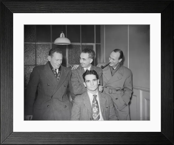 Framed Print : Boxing Peter Gallymore 21 / 2 / 1952 C900 / 3 Framed Print : Boxing Peter Gallymore 21 / 2 / 1952 C900 / 3