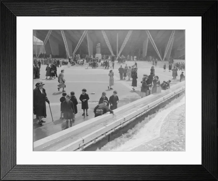 Framed Print : Festival of Britain 1951 Boys playing around the fountain South Bank Framed Print : Festival of Britain 1951 Boys playing around the fountain South Bank
