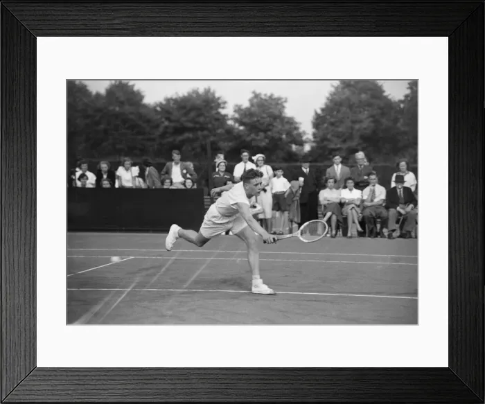 Framed Print : Wimbledon Junior Tennis Championships Great Britain. Miss M L Morgan Framed Print : Wimbledon Junior Tennis Championships Great Britain. Miss M L Morgan