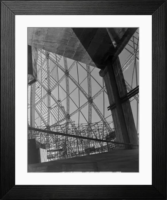 Framed Print : 1951 Exhibition Site DM 6  /  9  /  1950 Photo Greenwell 5  /  9  /  1950 025760  /  9