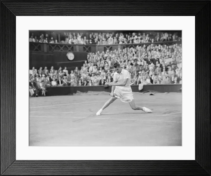 Framed Print : Wimbledon Tennis G Mulley 26  /  6  /  1951 B2981  /  11
