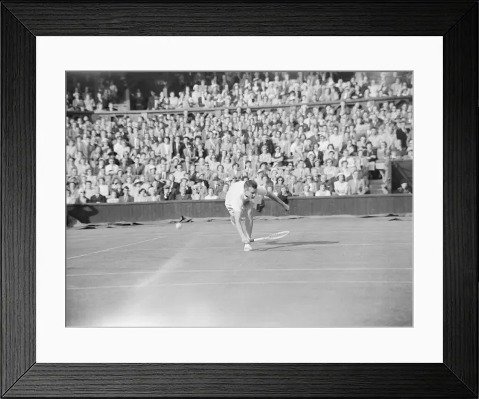 Framed Print : Wimbledon Tennis G Mulley DM 26 / 6 / 1951 B2981 / 13 Framed Print : Wimbledon Tennis G Mulley DM 26 / 6 / 1951 B2981 / 13