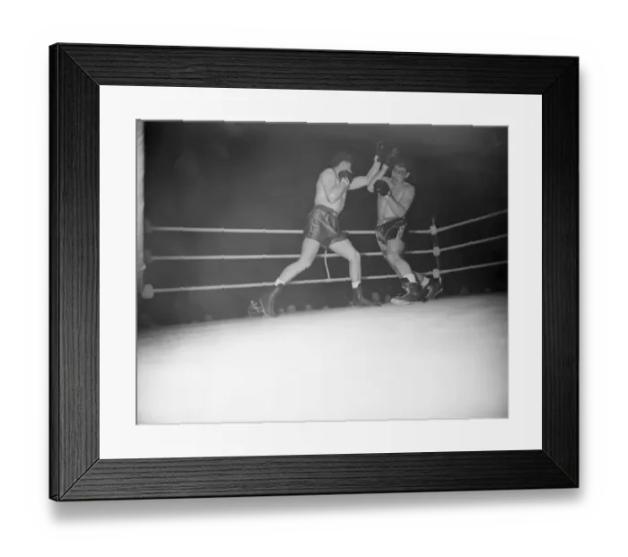 Framed Print : Johnny Williams v Jack Gardener 12 / 3 / 1952 C1228 / 3 Framed Print : Johnny Williams v Jack Gardener 12 / 3 / 1952 C1228 / 3