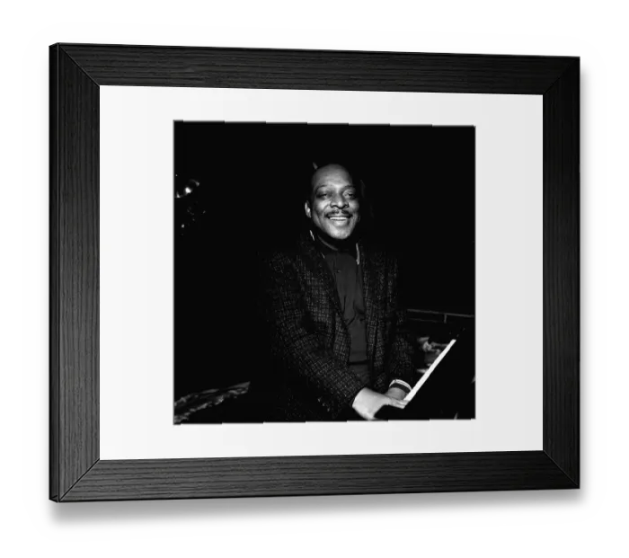 Framed Print : Count Basie Jazz Pianist - Apr 1957 at photocall at the Royal festival Hall Framed Print : Count Basie Jazz Pianist - Apr 1957 at photocall at the Royal festival Hall