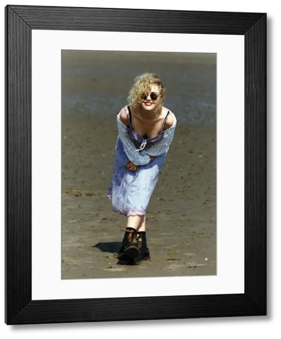 Framed Print : Angeline Ball standing bowing down Framed Print : Angeline Ball standing bowing down