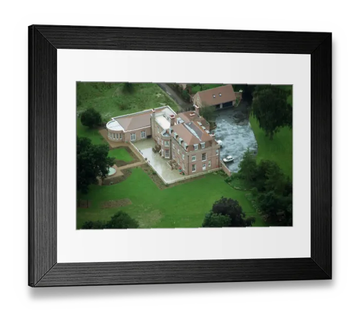 Framed Print : Rowneyberry Mansion bought by David Beckham Aug 1999