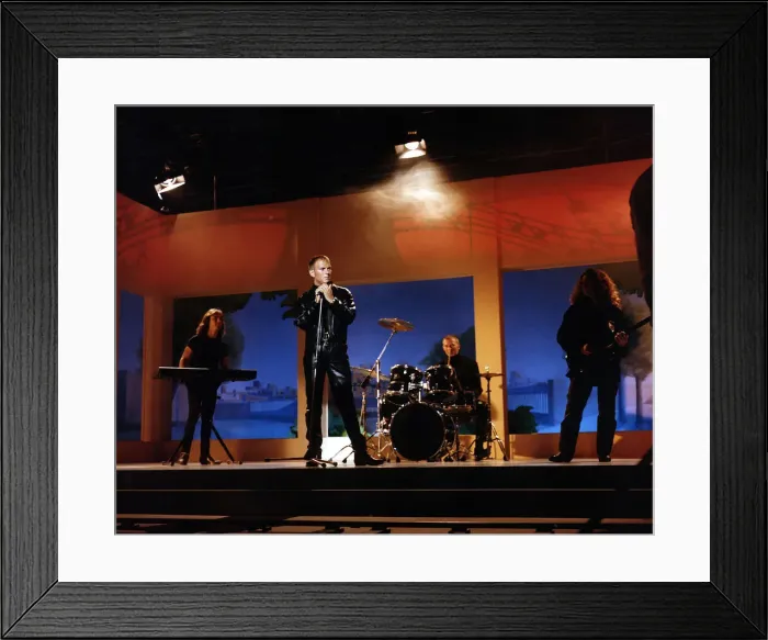 Framed Print : Bros Pop Group performing on Stage A©Mirrorpix Framed Print : Bros Pop Group performing on Stage A©Mirrorpix