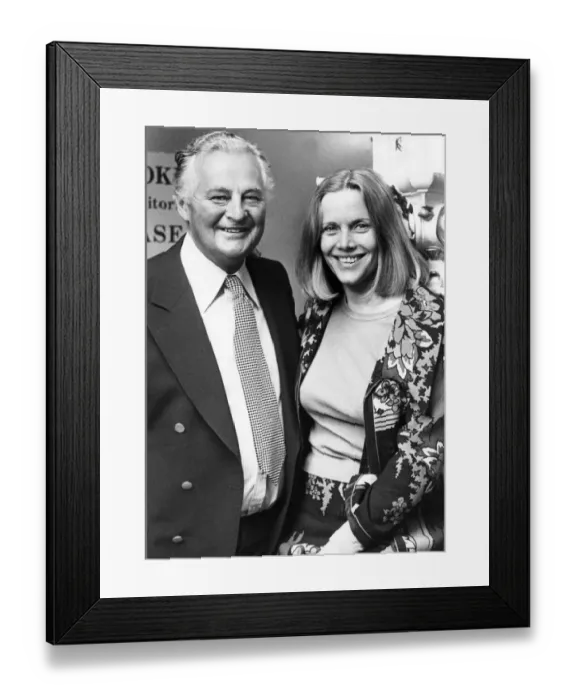 Framed Print : Actress Honor Blackman and Derek Bond Framed Print : Actress Honor Blackman and Derek Bond
