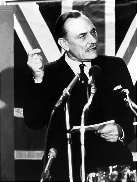 Enoch Powell Political Nationalist Campaigner 5th October 1976