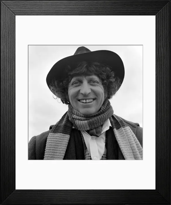 Framed Print : Tom Baker as Doctor Who Circa 1975 Rev 3747 vfr1