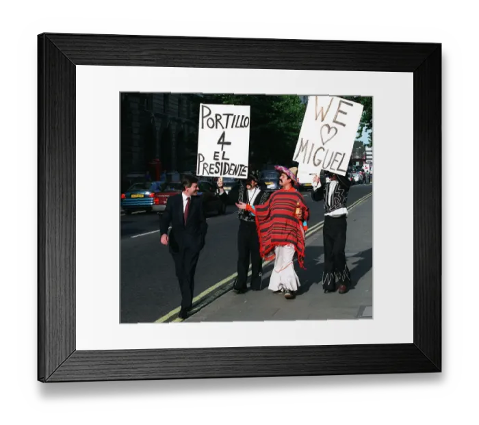 Framed Print : Stephen Dorrell, former Health Secretary and Conservative MP for Charnwood