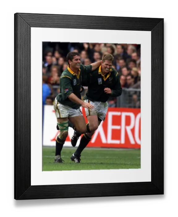  : Rugby Union World Cup 1999 England v South Africa Oct 1999 Van der Westhuizen