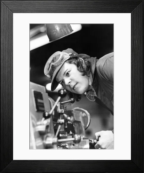 Framed Print : Young Stephen Wilson who is this years top engineering apprentice