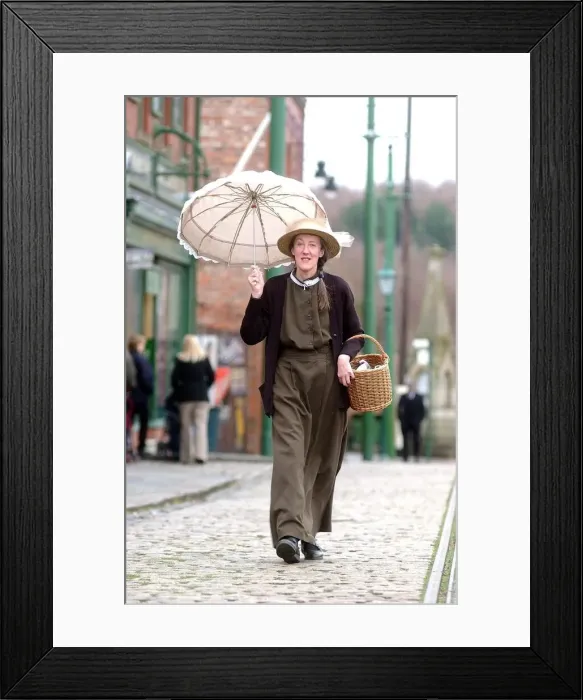 Framed Print : Beamish Museum which has won the best open air museum award Framed Print : Beamish Museum which has won the best open air museum award